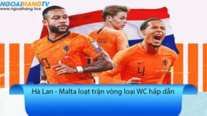 HÀ LAN 4-0 MALTA — GAKPO LẬP CÚ ĐÚP PENALTY